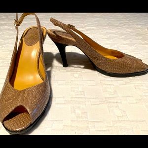 Cole Haan sling backs